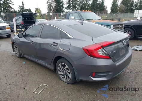 2018 Honda Civic Ex z USA, uszkodzony, nr VIN 2HGFC2F72JH579704